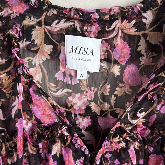 MISA LOS ANGELES Karla Dress in Rosetta Fleur Small - Picture 8 of 16